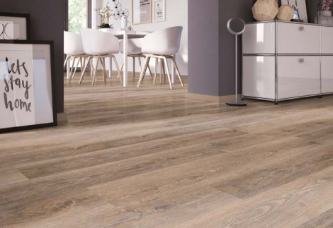 PVC vloer Authentic Oak Natural - 177,8 x 1219,2 mm